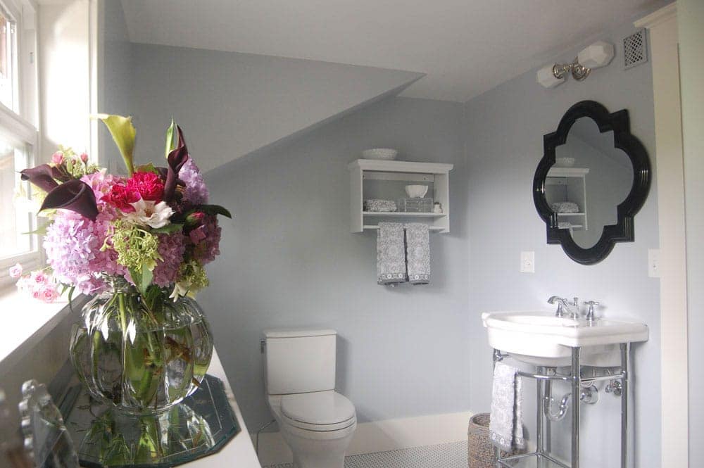 master bathroom design in classic home interior designers