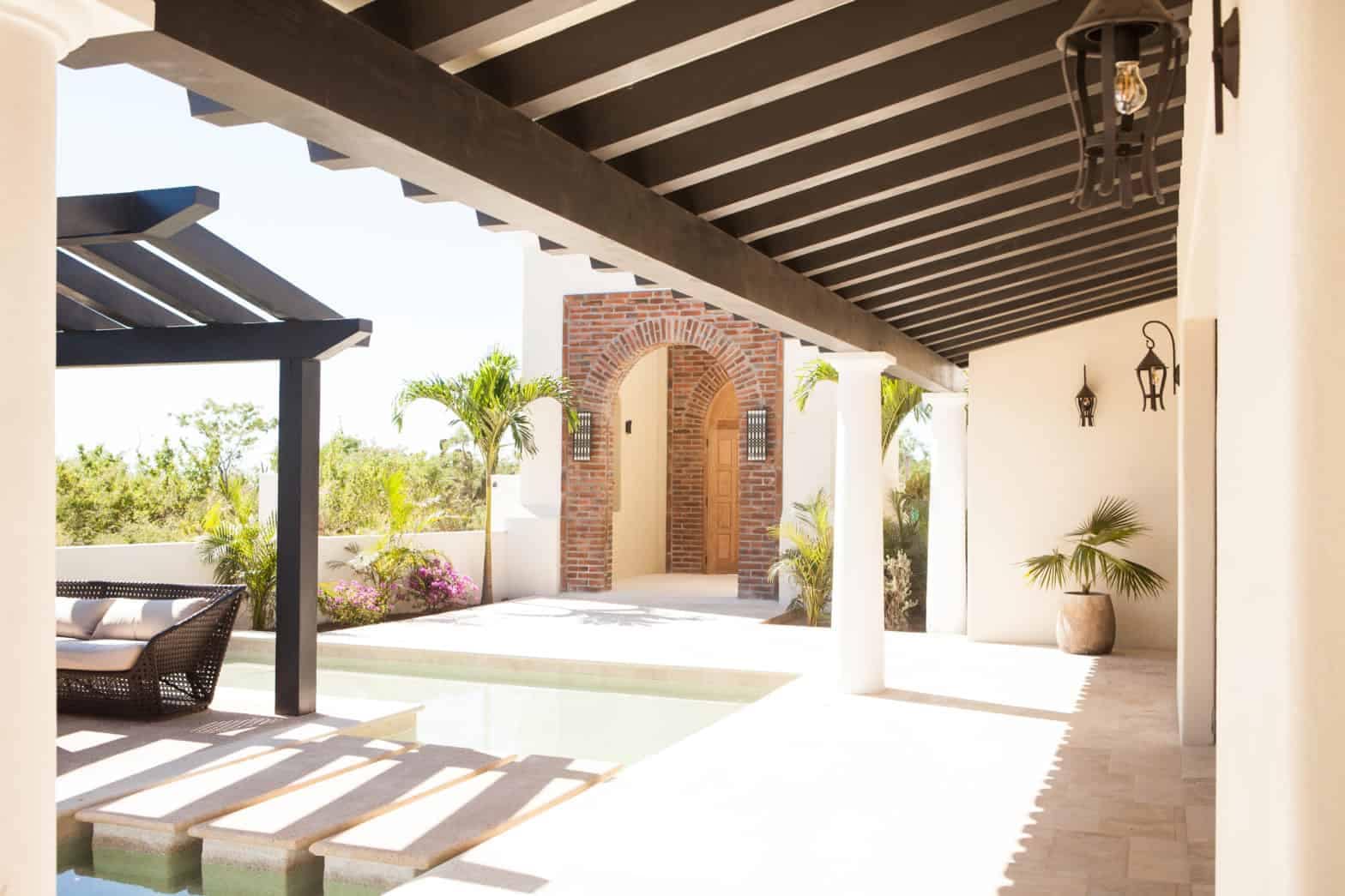 Beautiful Poolside Patio in Mexico