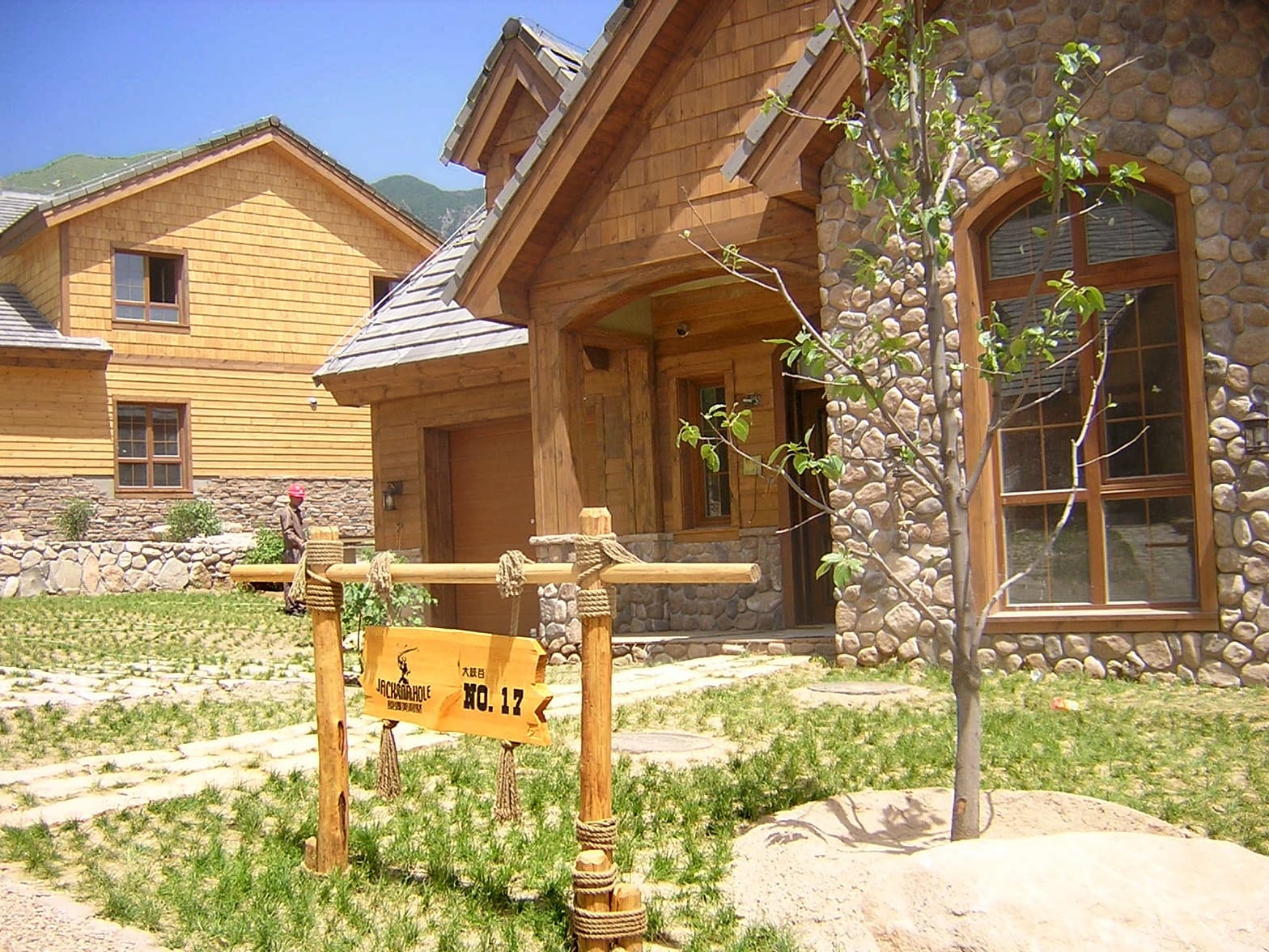 Resort style vacation home americana in China