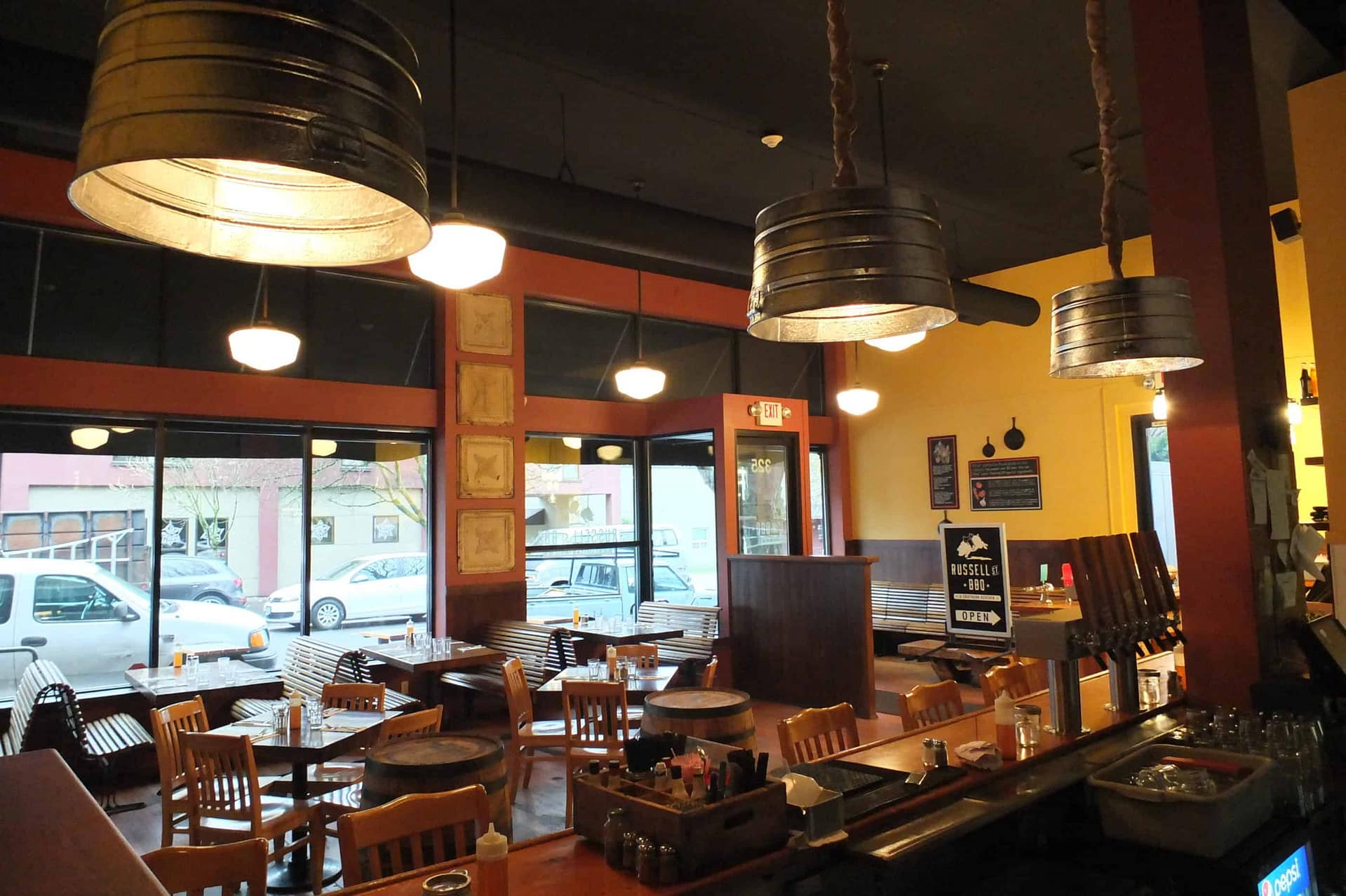 Interior Remodel of Russell St BBQ in Portland