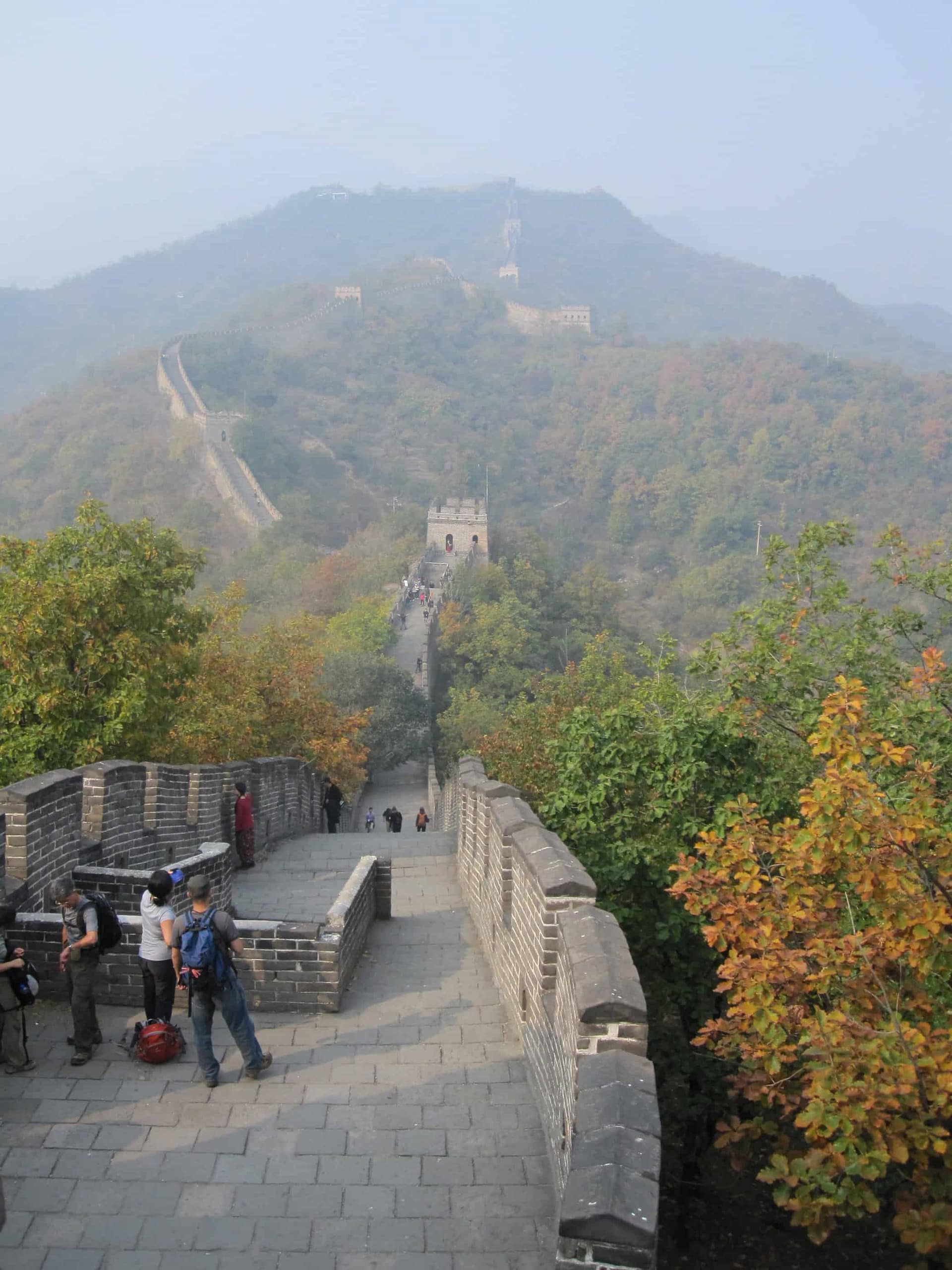 Rolling Hills Near the Great Wall of China