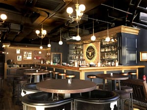 rodeo themed bar interior